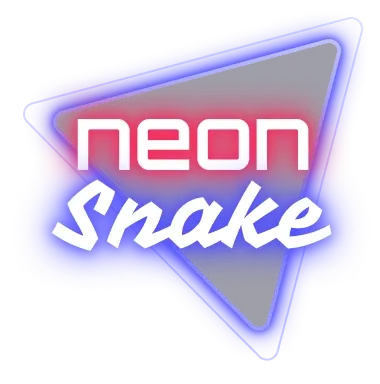 Neon Snake Logo